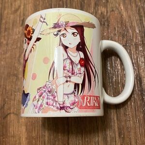 Anime Love Live Sunshine Coffee Tea Mug Cup Riko Watanabe Chika Takami